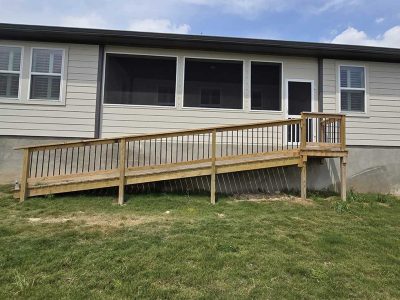 Completed Sun Porch Addition