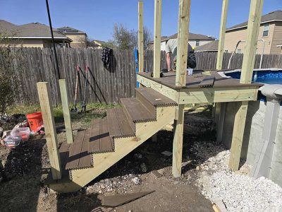 Custom Pool Deck Installation