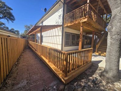 Custom Two Level Deck Additions