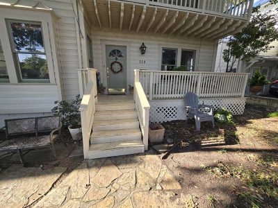 Front Porch Patio Build